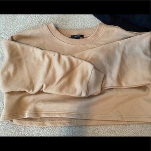 Long sleeve crop top